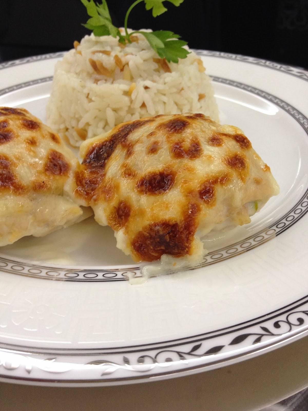 Poulet aux Légumes et Sauce Béchamel