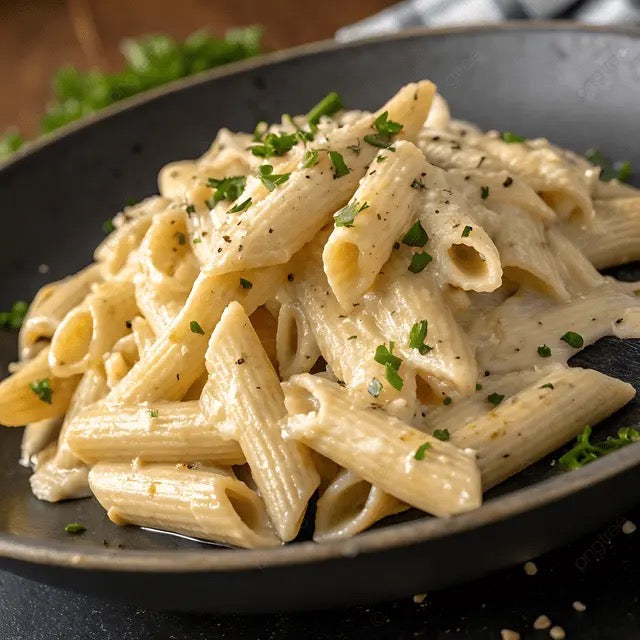 Pâtes Crémeuses aux Champignons