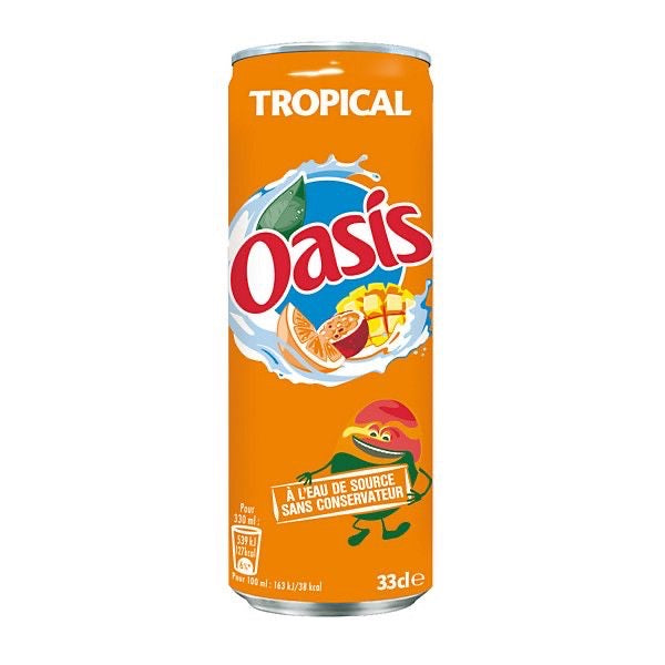 Oasis Tropical 33 cl